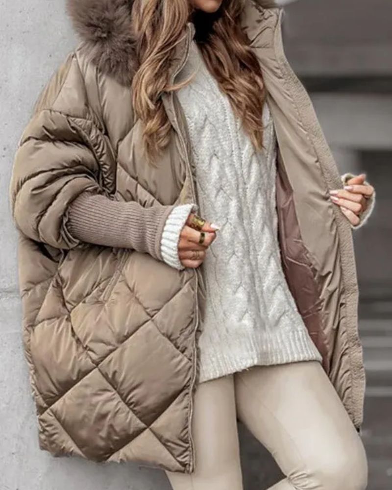 Maëlle™ | Veste d’hiver à capuche zippée