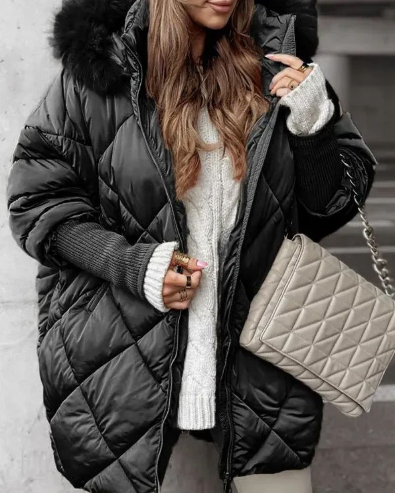 Maëlle™ | Veste d’hiver à capuche zippée