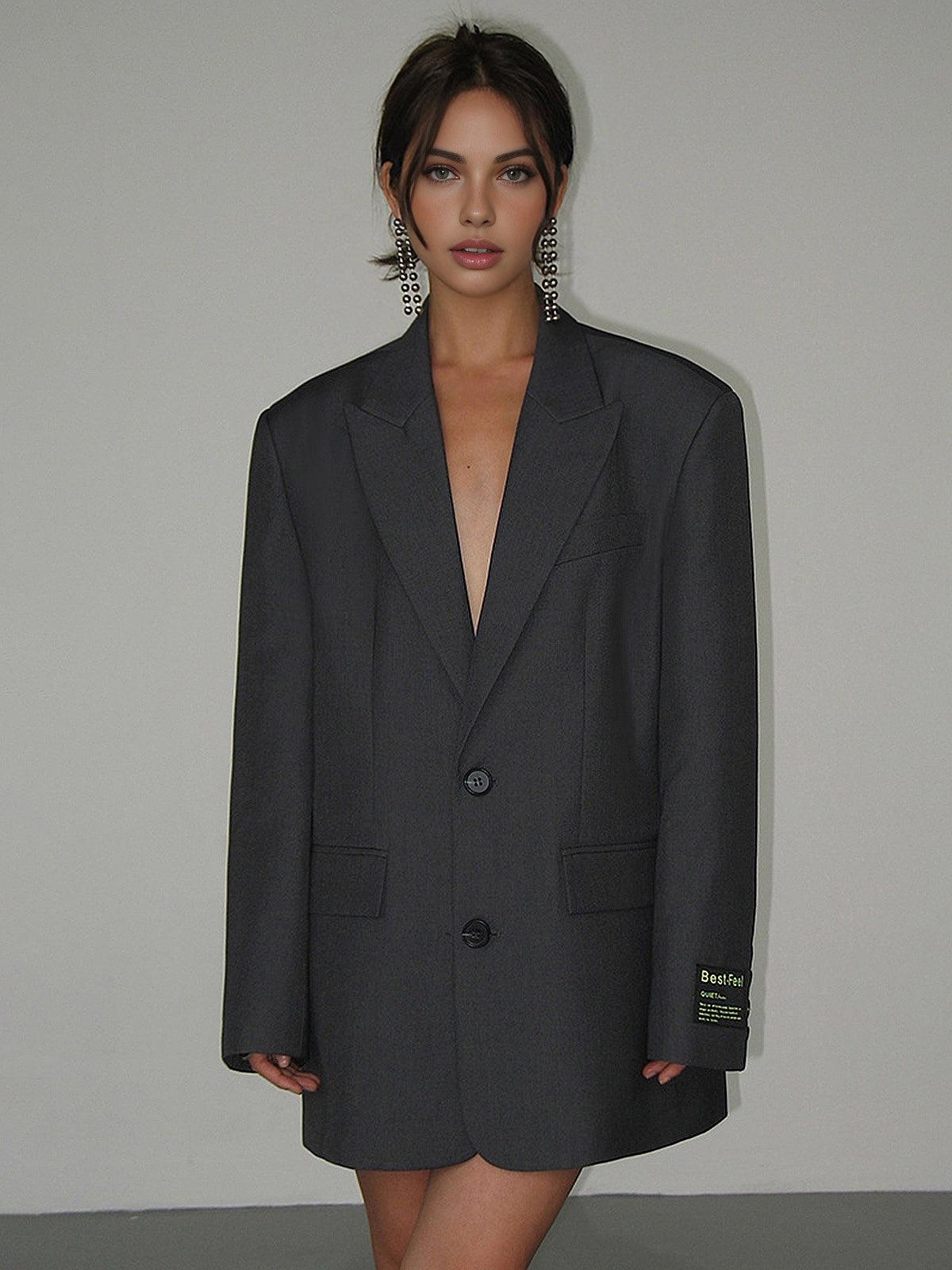Loran - Blazer classique surdimensionné