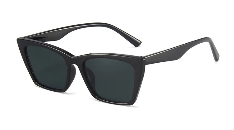 Lunettes de soleil œil de chat félines tendance années 80-90