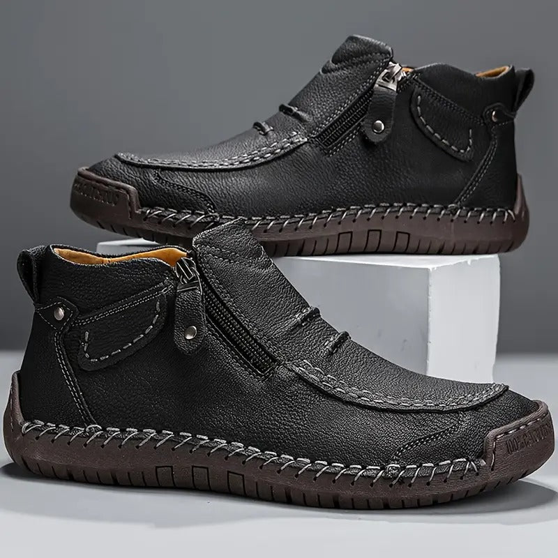 Patrice™ | Baskets Orthopédiques en Cuir ⏐ Édition Premium