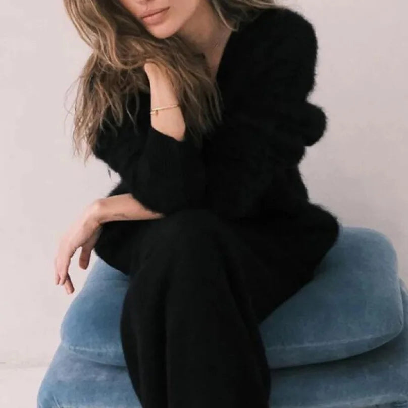 Gilet oversize en mohair Mila