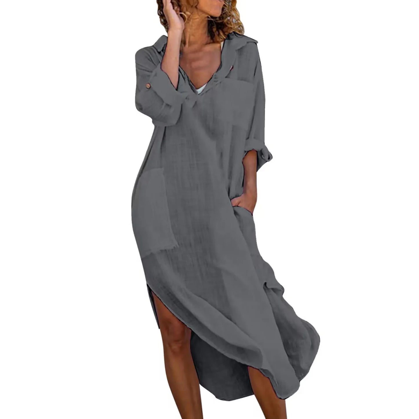 Robe d'été mi-longue aérée Emma