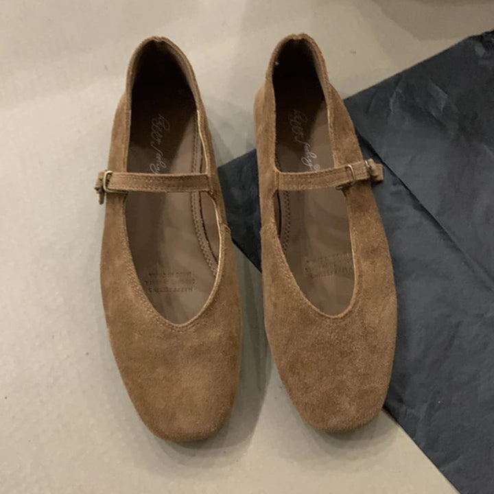 Ballerines en daim Mary Jane
