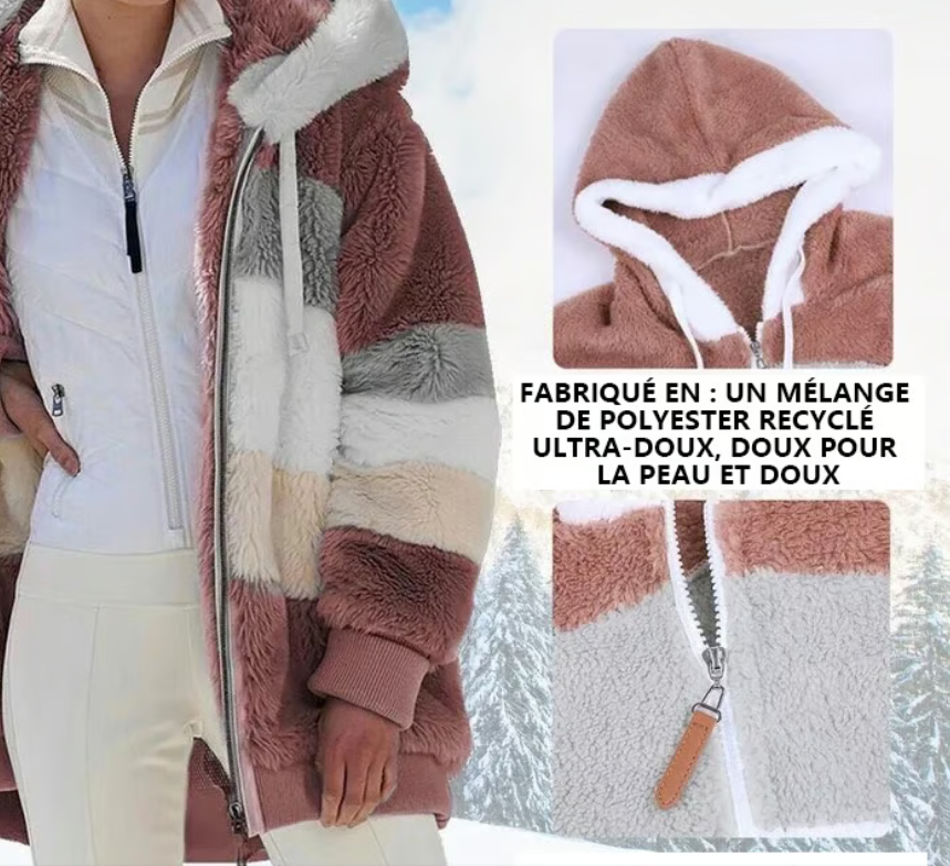 Clémence™ | Manteau Teddy Ultra-Doux