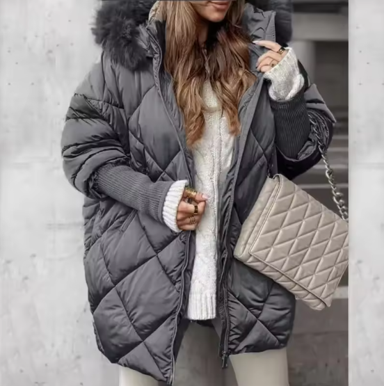 Maëlle™ | Veste d’hiver à capuche zippée