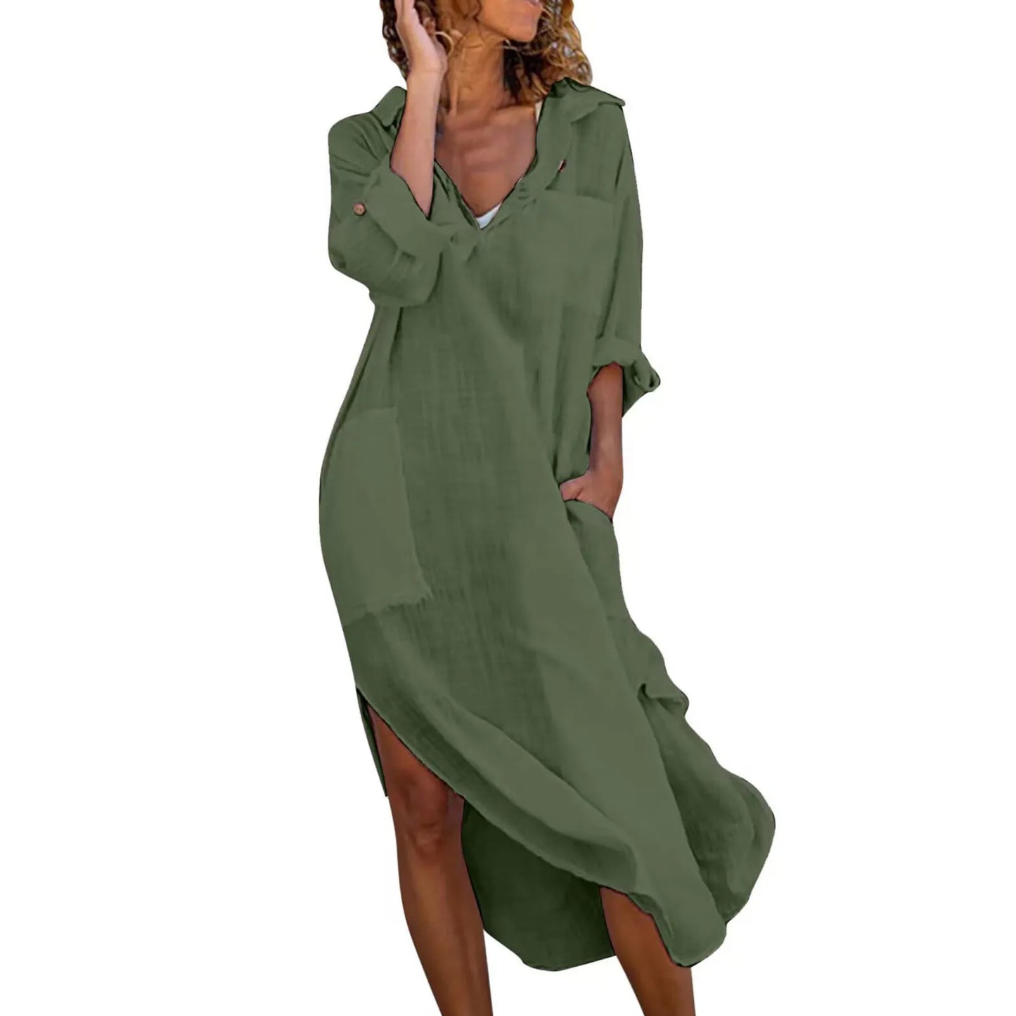 Robe d'été mi-longue aérée Emma