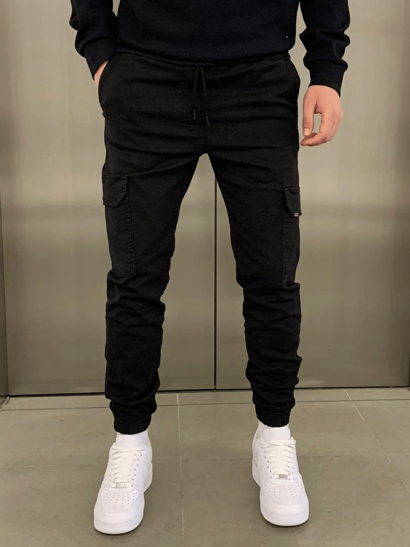 Laurent | Pantalon de jogging cargo silencieux et pratique