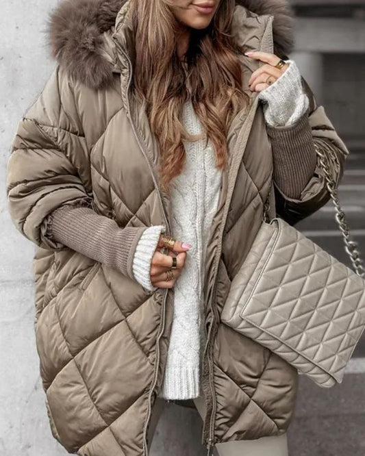 Maëlle™ | Veste d’hiver à capuche zippée