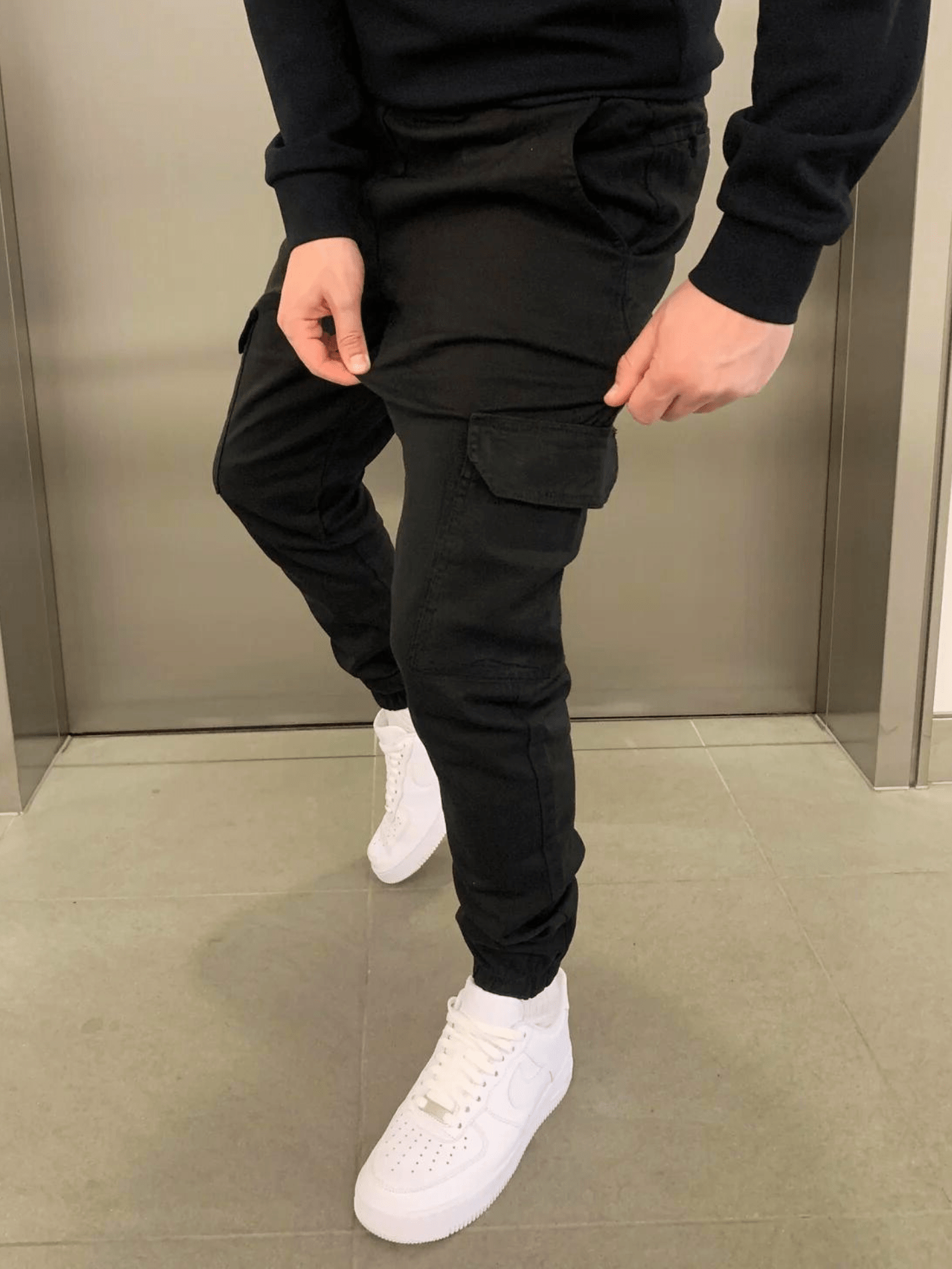 Laurent | Pantalon de jogging cargo silencieux et pratique