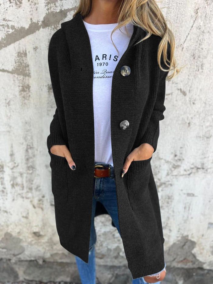 Tara - Le cardigan long incontournable: confort, chaleur & élégance