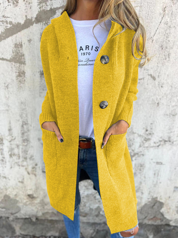 Tara - Le cardigan long incontournable: confort, chaleur & élégance