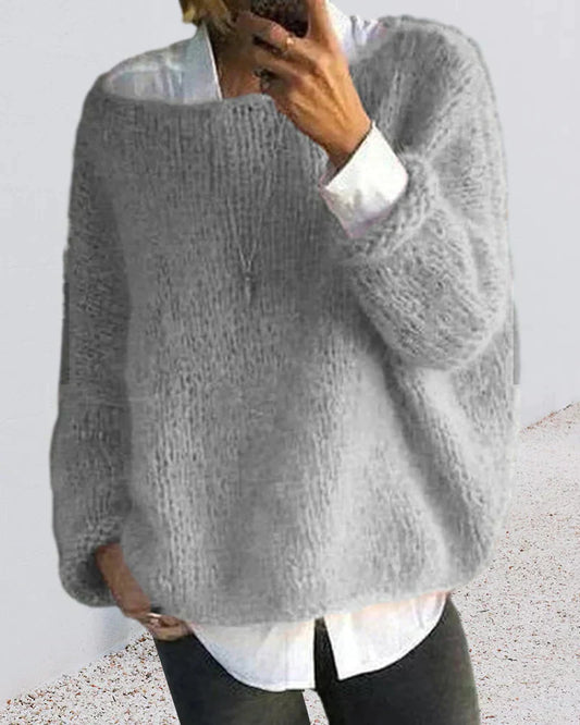 Renée™ – Pull Tricoté au Confort Absolu