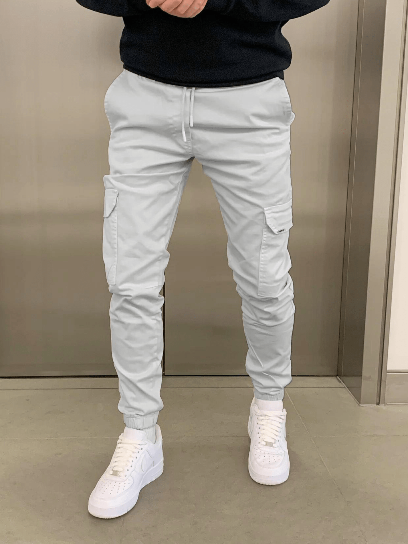 Laurent | Pantalon de jogging cargo silencieux et pratique