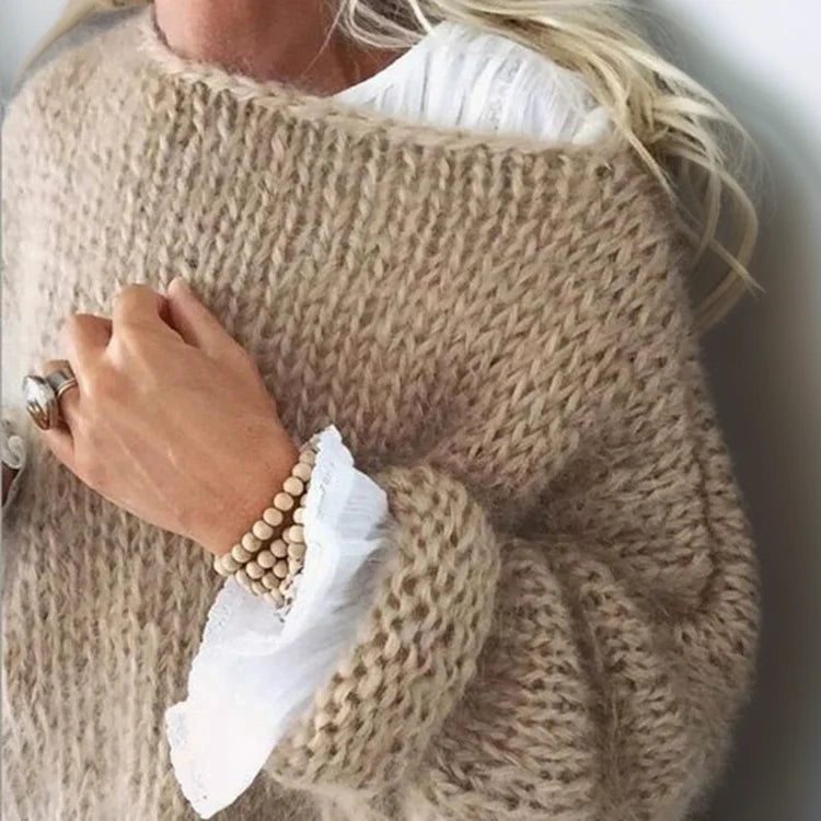 Renée™ – Pull Tricoté au Confort Absolu