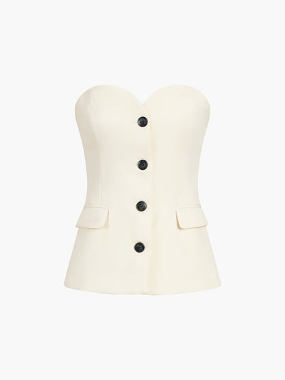 Ensemble gilet et pantalon coordonné Rhéa