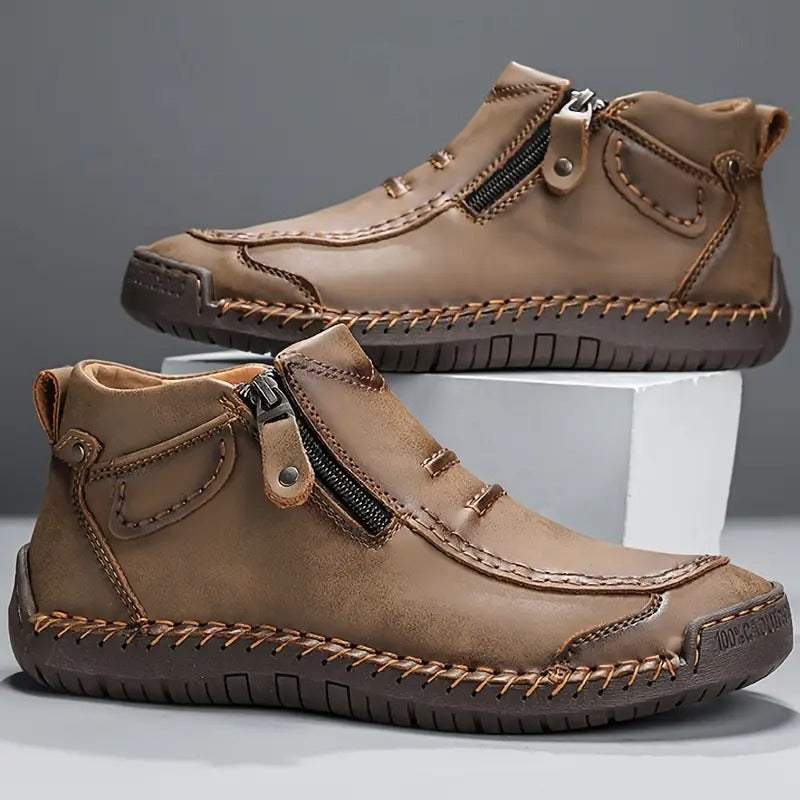 Patrice™ | Baskets Orthopédiques en Cuir ⏐ Édition Premium