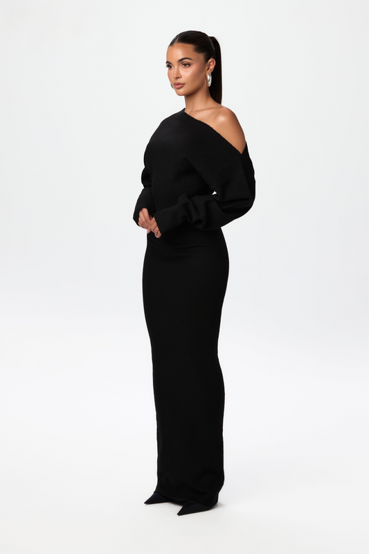 Robe pull longue Céline
