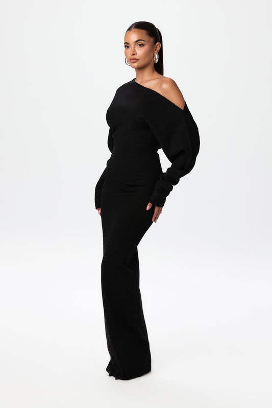 Robe pull longue Céline