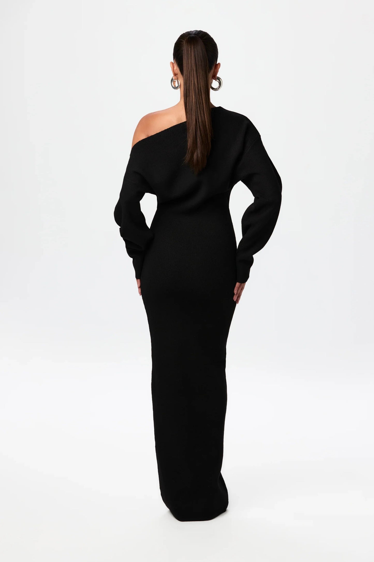 Robe pull longue Céline