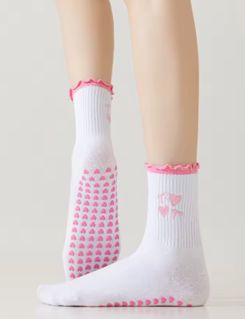 Chaussettes de Pilates antidérapantes