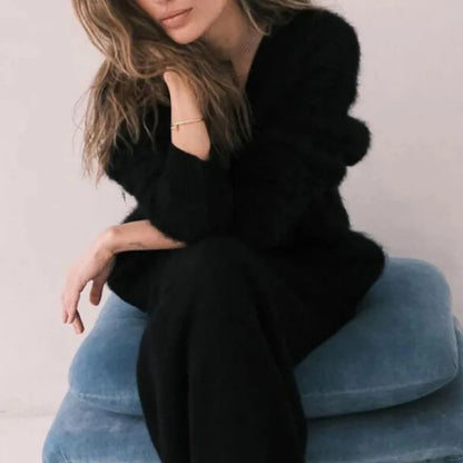 Gilet oversize en mohair Mila
