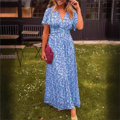 Robe longue colorée Alice