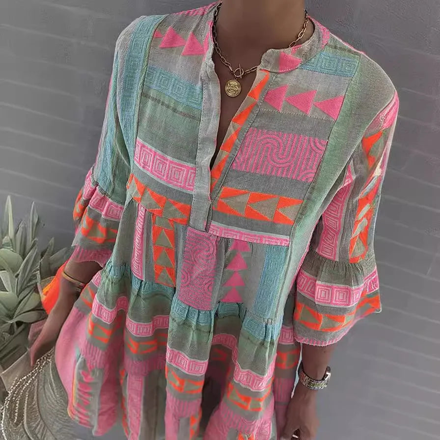 Robe d'été mi-longue Jill Airy