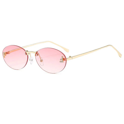Lunettes de soleil ovales Lilo Luxe