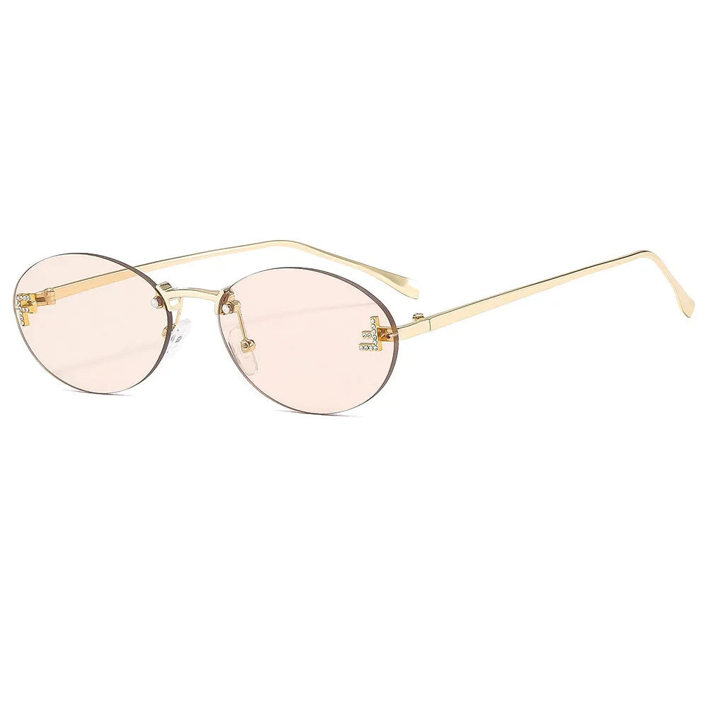 Lunettes de soleil ovales Lilo Luxe