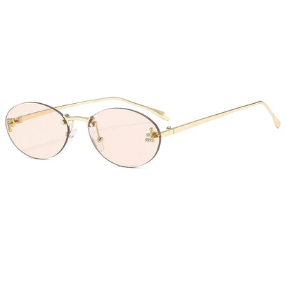 Lunettes de soleil ovales Lilo Luxe