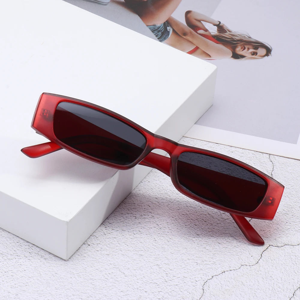 Lunettes de soleil rectangulaires Alexia Small, tendance été