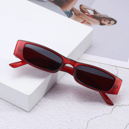 Lunettes de soleil rectangulaires Alexia Small, tendance été