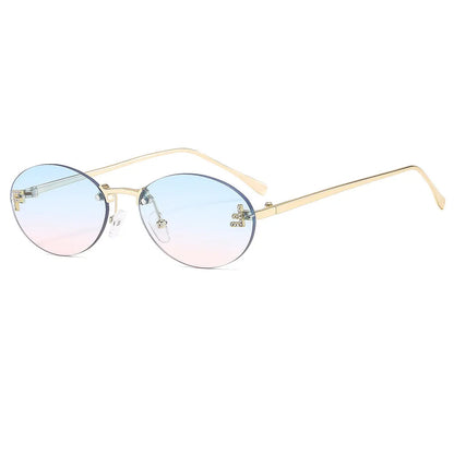 Lunettes de soleil ovales Lilo Luxe