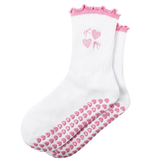 Chaussettes de Pilates antidérapantes