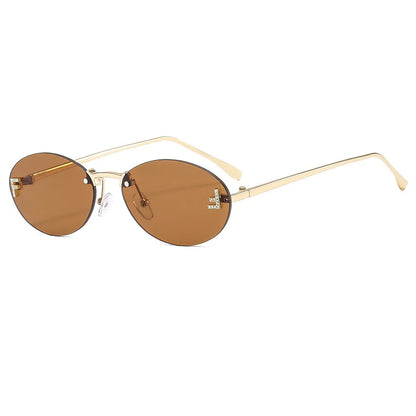 Lunettes de soleil ovales Lilo Luxe