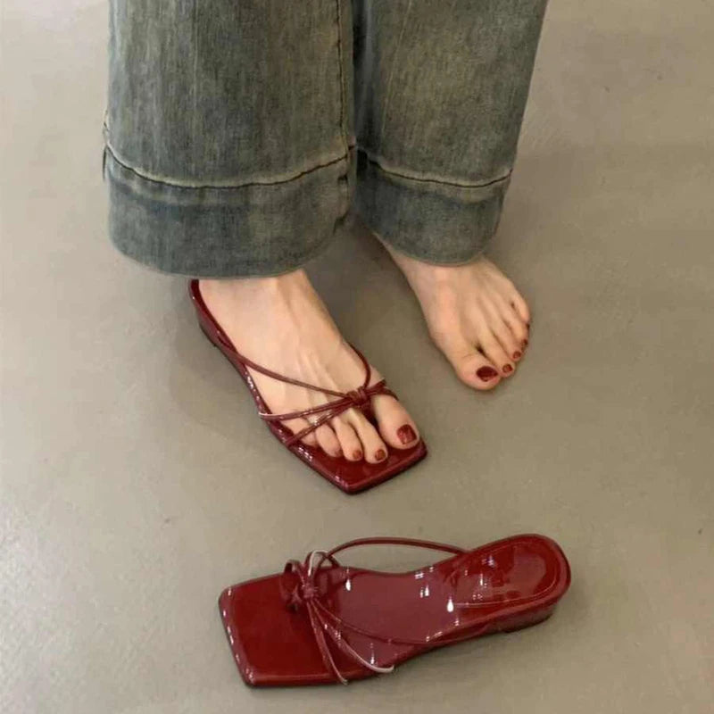 Sandale d'été Ella à talon compensé