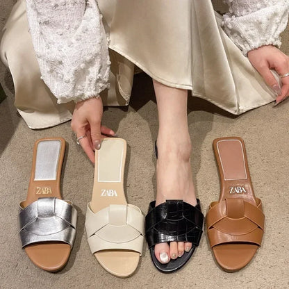 Sandale d'été en cuir Liv