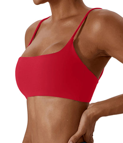 Soutien-gorge Pilates Sofia en élasthanne dos croisé
