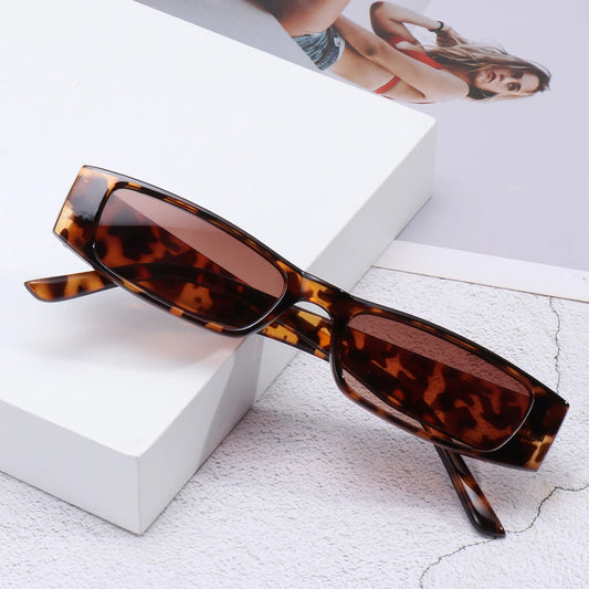 Lunettes de soleil rectangulaires Alexia Small, tendance été