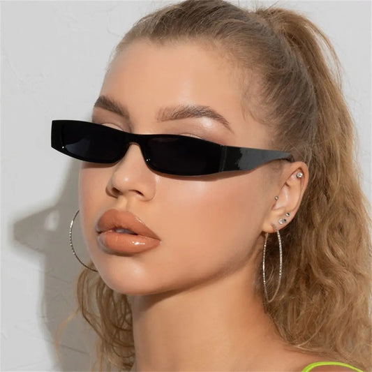 Lunettes de soleil rectangulaires Alexia Small, tendance été
