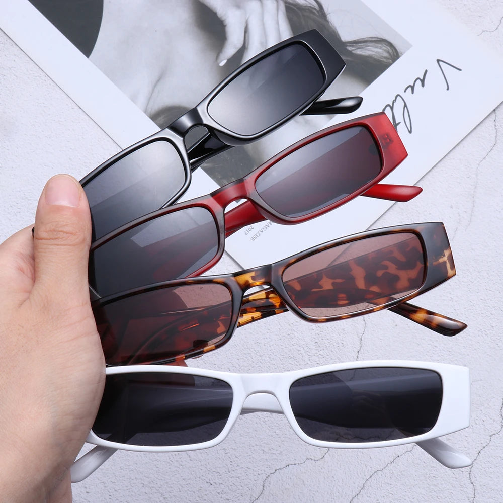 Lunettes de soleil rectangulaires Alexia Small, tendance été