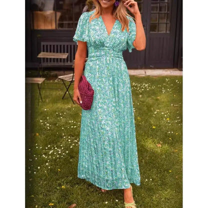 Robe longue colorée Alice
