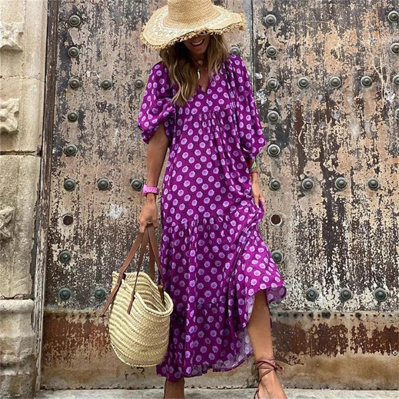 Robe d'été bohème ample Liza