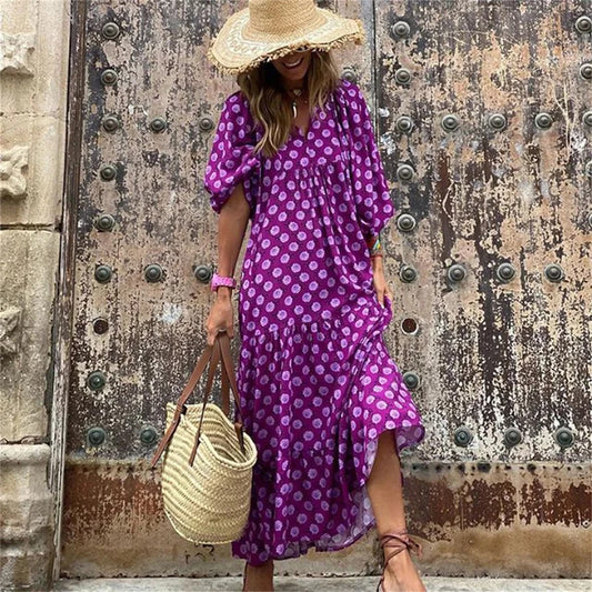 Robe d'été bohème ample Liza