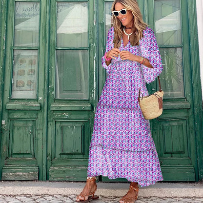 Robe d'été bohème ample Liza