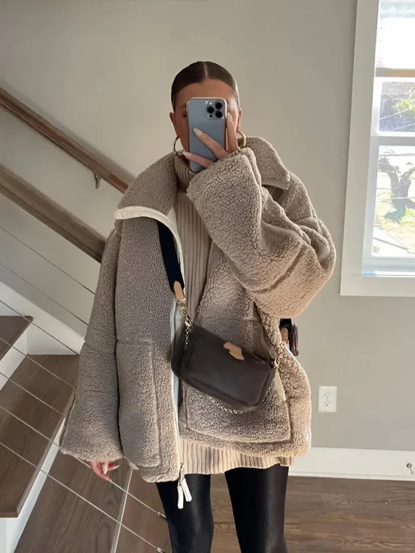 Karoline™ | Manteau Teddy Doux