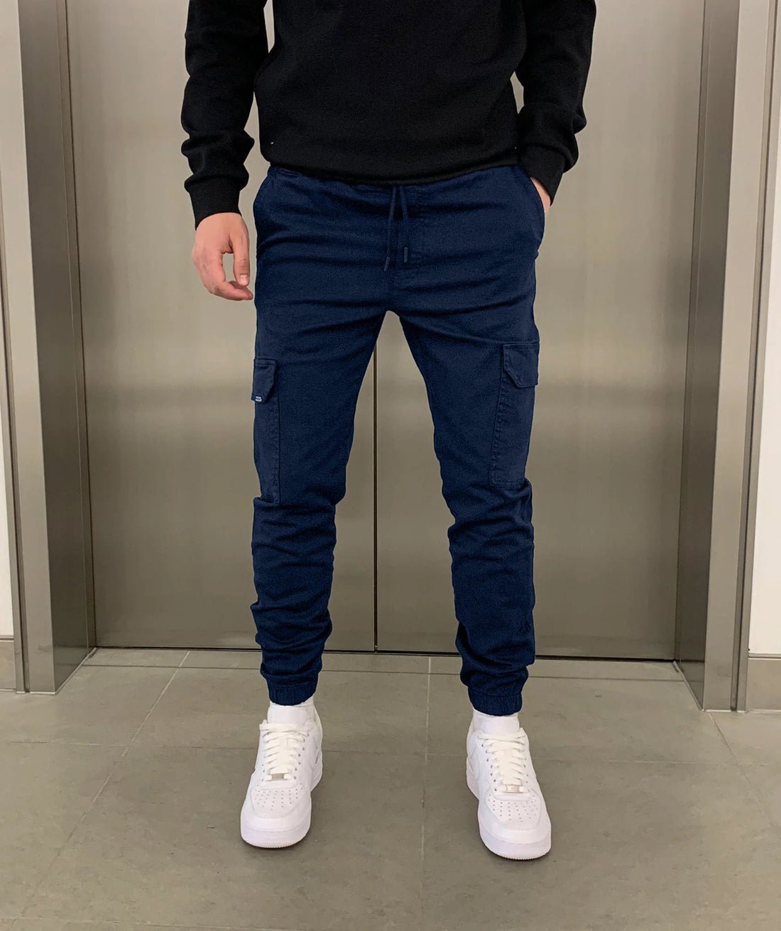Laurent | Pantalon de jogging cargo silencieux et pratique