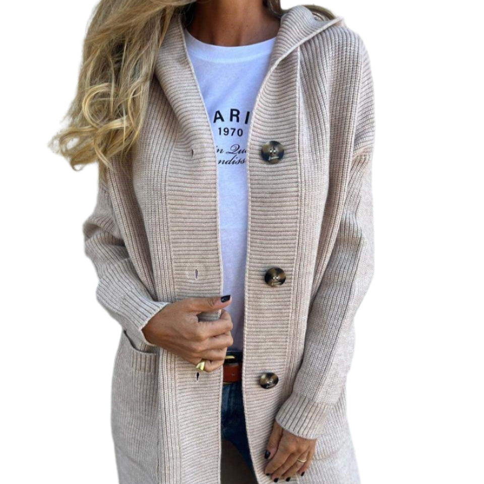 Tara - Le cardigan long incontournable: confort, chaleur & élégance