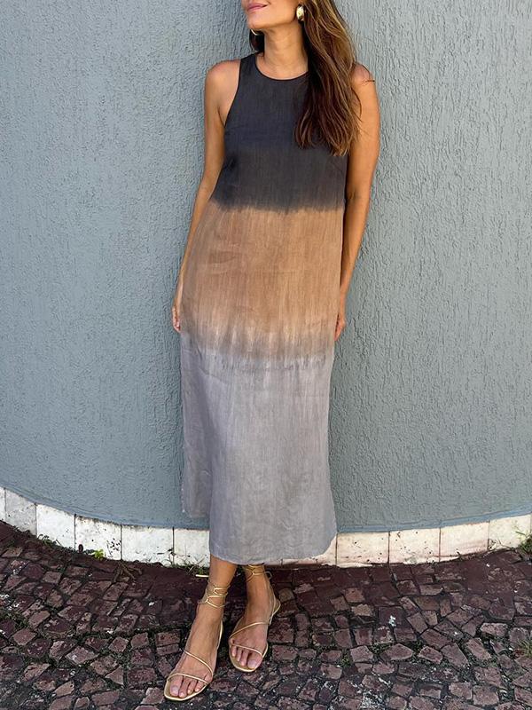 Aurore™ | Elegante jurk met natuurlijke print